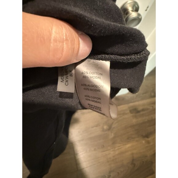 Women’s Calvin Klein black Crew Neck Sleeveless Smocked Maxi Dress L Large - Picture 6 of 6